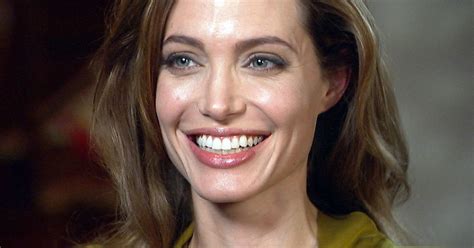 Angelina Jolie Her Face Her Fame Cbs News