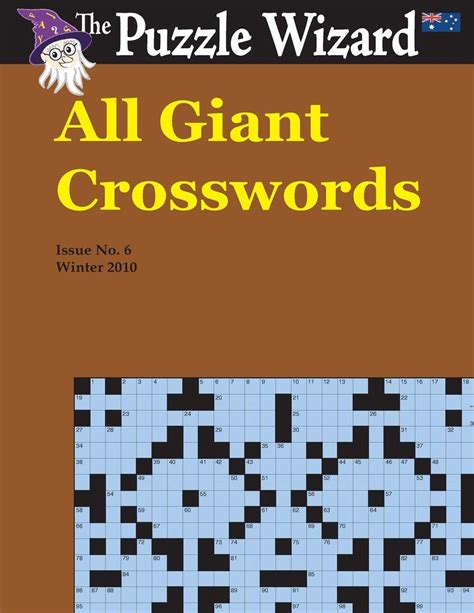 All Giant Crosswords No 6 By The Puzzle Wizard English Paperback