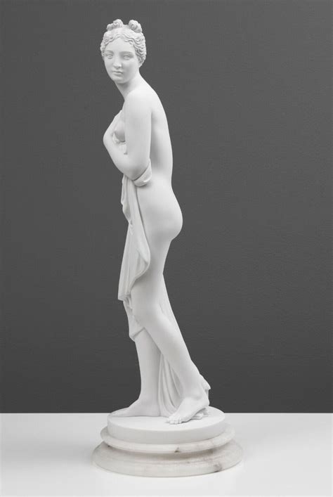 Venus Italica Statue Canova Museum Sculpture Marble Replica Cm