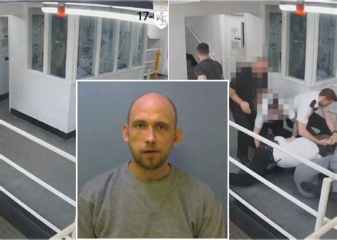 Watch Jailed For 14 Years Inmates Stalking And Murder Attempt On A Prison Officer Caught On Cctv