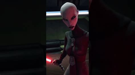 What Lightsaber Form Did Asajj Ventress Useand Why Shorts Youtube