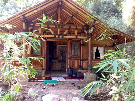 Mewah Desain Rumah Sederhana Dari Bambu Dalam Dekorasi Interior