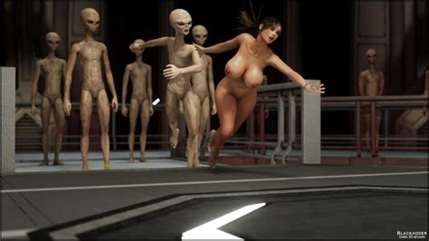 Rule 34 1girls 3d Abducted Alien Alienhuman Alien Abduction Areolae