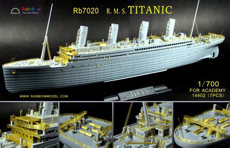 Nnt Rms Titanic Upgrade Set For Academy 14402 Purchase Online