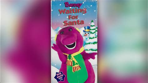 Barney Waiting For Santa 1990 1993 Vhs Youtube