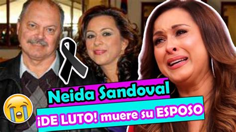 Neida Sandoval ESTÁ DE LUTO muere su ESPOSO David Cochran YouTube