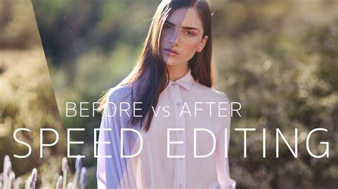 Speed Editing Fashion Photography Speed Tutorial Youtube