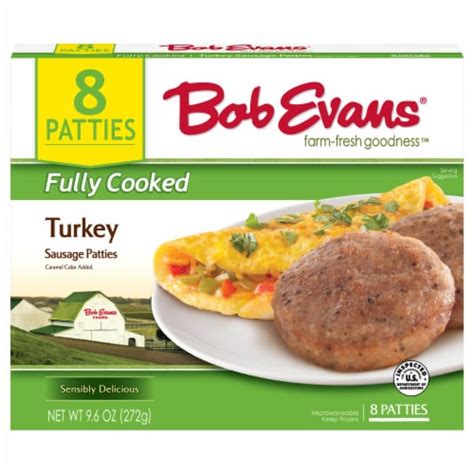 Bob Evans® Fully Cooked Turkey Sausage Patties 96 Oz Ralphs