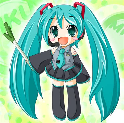 Vocaloid Why Is Miku Shown With A Leek Anime And Manga Stack Exchange