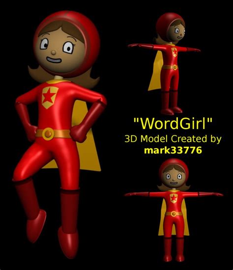 Image Wordgirl 3d Model By Mark33776 D3bui2ipng Wordgirl Wiki