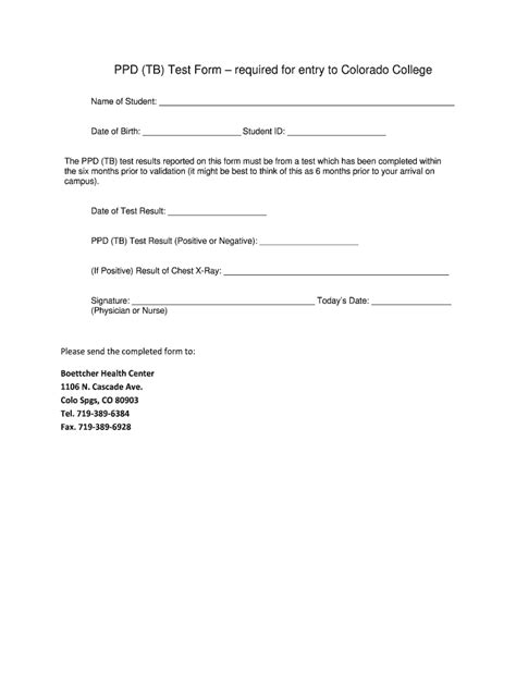 Tb Test 2012 2024 Form Fill Out And Sign Printable Pdf Template