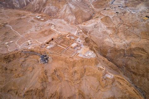 Masada National Park In The Dead Sea Region Of Israel Stock Image