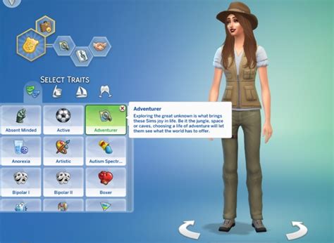 Adventurer Trait by GoBananas at Mod The Sims » Sims 4 Updates