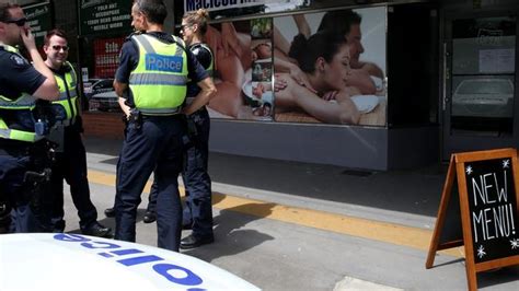 Police Arrest Woman After Raid On Macleod Massage Parlour News Com Au