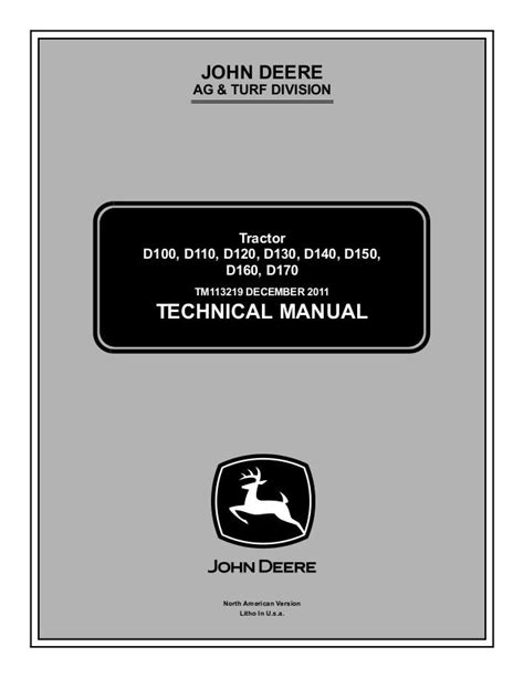 John Deere D140 Manual