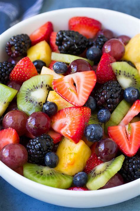The Best Fruit Salad Recipe With Honey Lime Dressing This Fresh Fruit