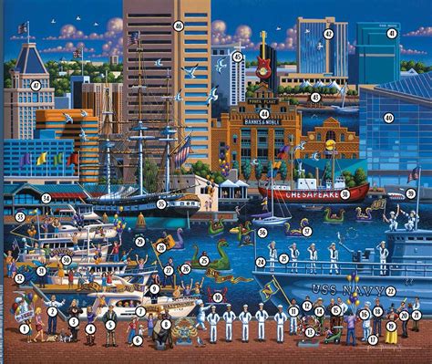 Fine art jigsaw puzzles are a wonderful way to display beautiful pieces of art in your own home. Baltimore - Fine Art | Baltimore artwork, Puzzle art, Folk ...