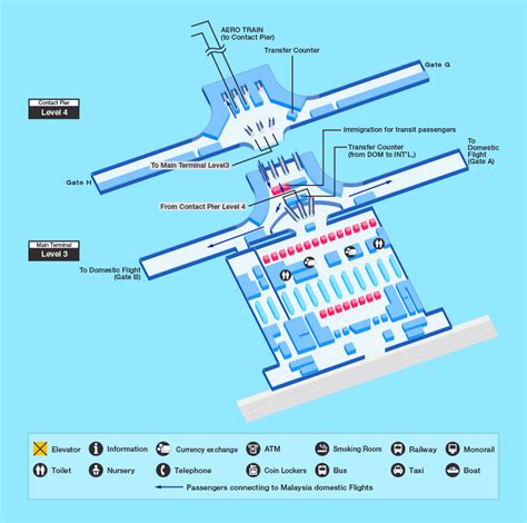 Map Of Malaysia International Airport Maps Of The World