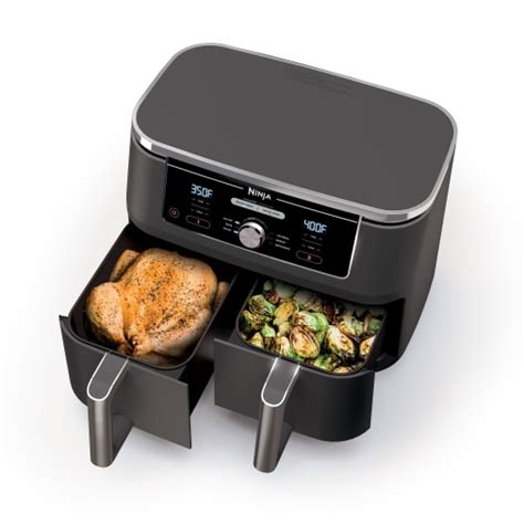 DZ401 | Ninja® Foodi® 6-in-1 10-qt. XL 2-Basket Air Fryer with DualZone