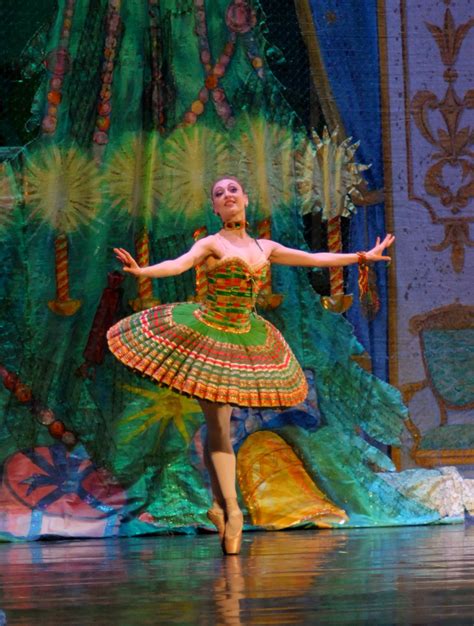moscow ballet s kissy doll in the great russian nutcracker in a christmas candy tutu designed by