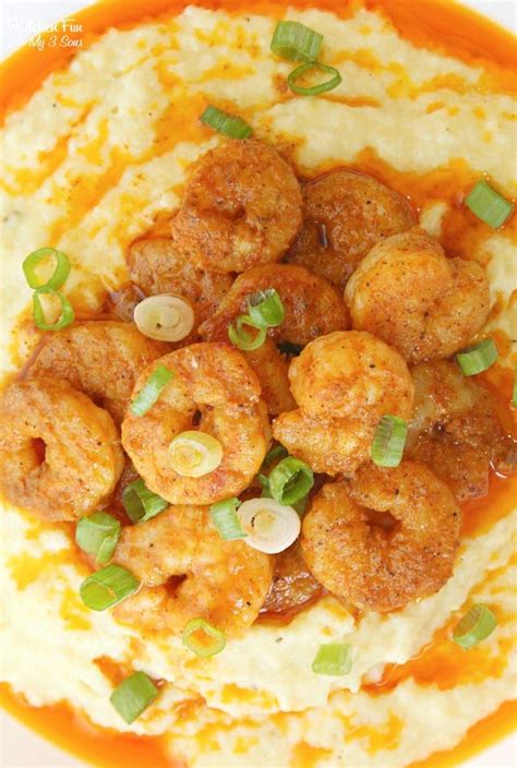 Old fashioned kentucky grits and skillet corn bread with sally weisenberger. Cajun Shrimp and Grits is a simple recipe with buttery ...