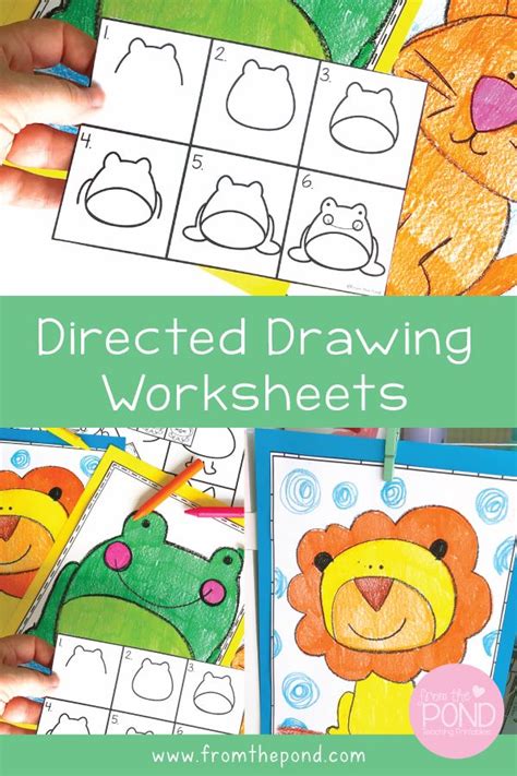 Directed Drawing Worksheets Directed Drawing Kindergarten Directed