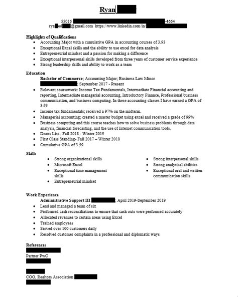 With so much business online now, companies need to know if their web designs are maximizing efficiency. Big 4 accounting Job Entry Level position : Resume
