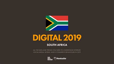 Uso De Internet Y Socialmedia En Sudáfrica En 2019 Redessociales