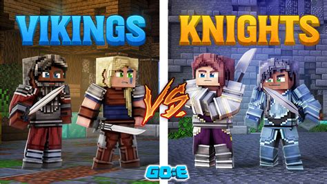 Vikings Vs Knights By Goe Craft Minecraft Skin Pack Minecraft