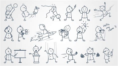 Stick Figures For Powerpoint Shapechef