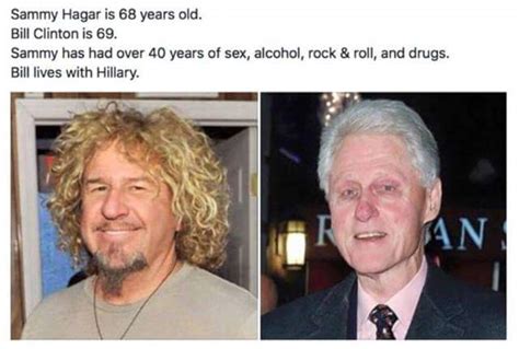 Bill Clinton Vs Sammy Hagar