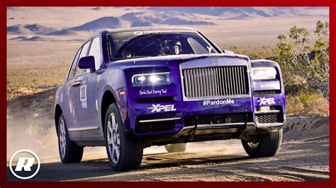 Desert Race Off Roading In A Rolls Royce Cullinan Youtube