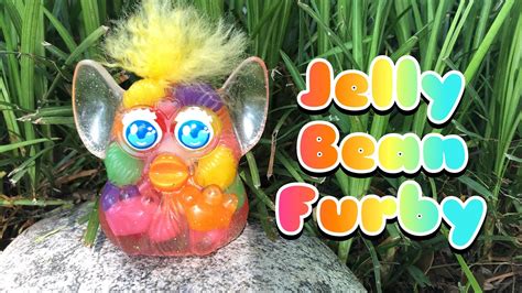 Transforming Jelly Beans Into A Furby Youtube