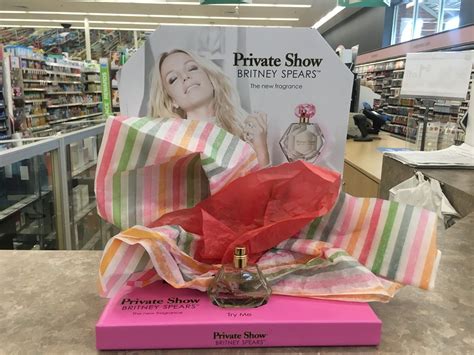 Britney Spears Private Show Perfume Display Walgr Flickr