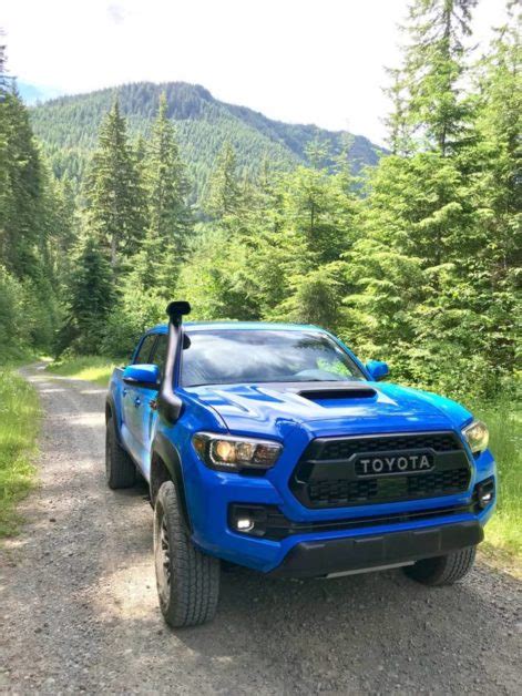 Autoreviewerscom 2019 Toyota Tacoma — Voodoo Blue Pickup Great For