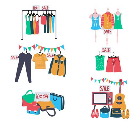 Flea Market Illustrations Royalty Free Vector Graphics And Clip Art Istock