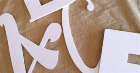Cutting chipboard with the cricut maker knife blade. foam board letters- made with a silhouette!! Awesome ...