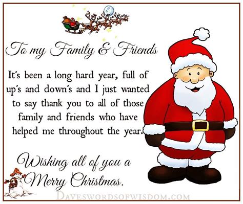 Christmas Quote To My Family And Friends Pictures, Photos, and Images