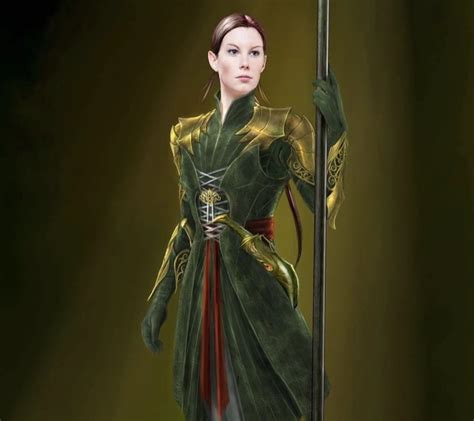 Concept Art For Tauriel Part 2 Part 3 The Middle Earth World Of Tolkien
