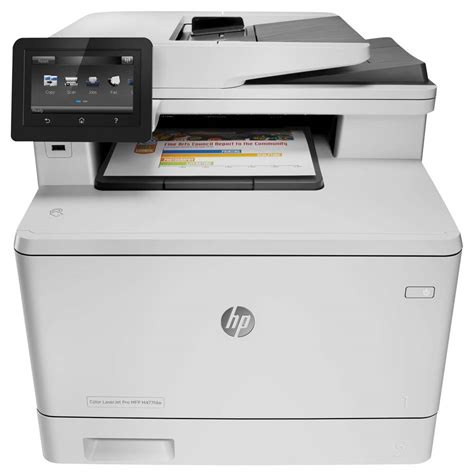 Multifuncional Hp Color Laserjet Pro Mfp M477fdw Fax E Wireless