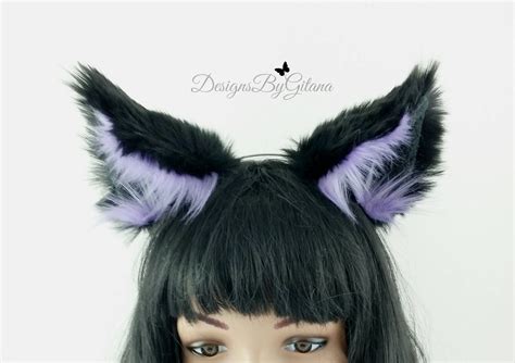 New Realistic Cat Ears Headband Cat Ears Cat Headband Fluffy Etsy
