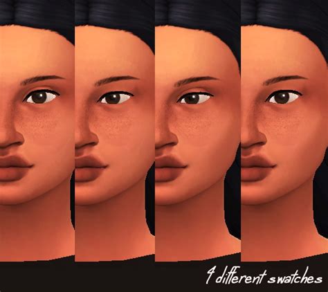 My Sims 4 Blog Harper A Full Face Skin Detail By Cattishcats