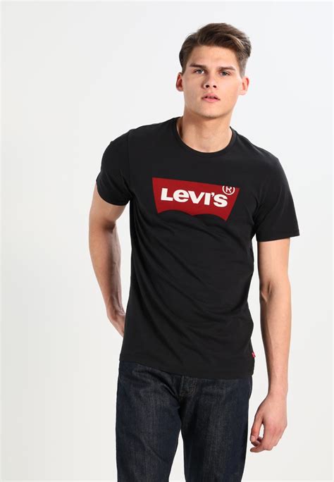 Levis Graphic Set In Neck Print T Shirt Graphic Blackblack
