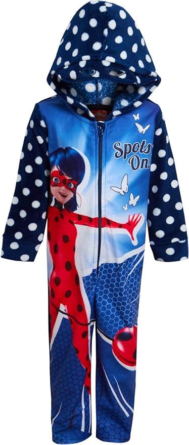 Miraculous Girls Onesie Ladybug Dress Up All In One For Kids Luxury