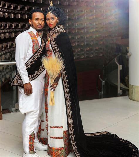 Beautiful Couple Ethiopia Ethiopian Traditional Dress Ethiopian Wedding Ethiopian Wedding Dress