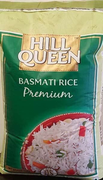 Aged rice with great texture & magical aroma. Hill Queen Premium Basmati Rice Manufacturer in Pilibhit ...