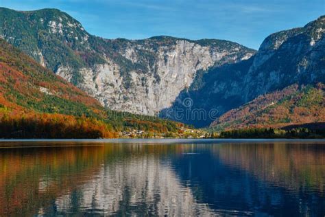 Hallstatter See Lake Mountain Lake In Austria Stock Image Image Of