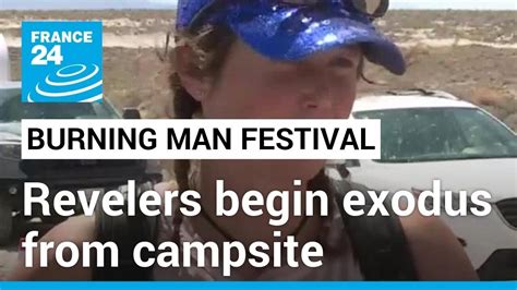 Burning Man Festival Revelers Begin Exodus From Campsite After Roads