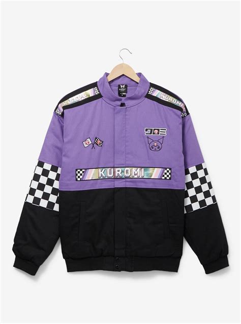 Barbie Checkered Racing Jacket Size Xlarge Boxlunch Exclusive Np