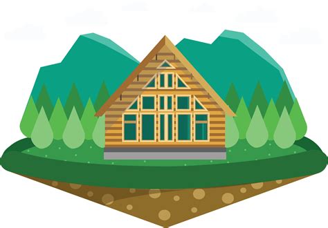 Hut Clipart Forest Cartoon Hut Forest Cartoon Transparent Free For